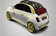 Fiat Abarth 500C από χρυσό και διαμάντια!!