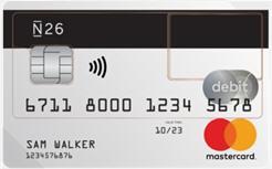 N26 Card Greek Greece Ellada Ελλάδα Mastercard ν26